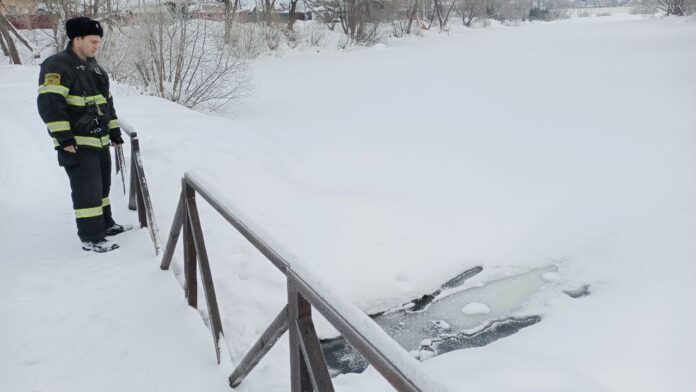 Лед на реках в границах деятельности Подольского ТУ стал немного толще