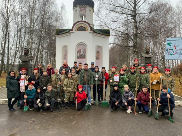 Эколого-волонтёрскую экспедицию «Дорогами Победы» провели подольские юнармейцы