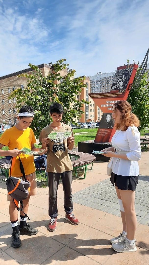 Экологическая акция «Мы против пластика» прошла в Большом Подольске