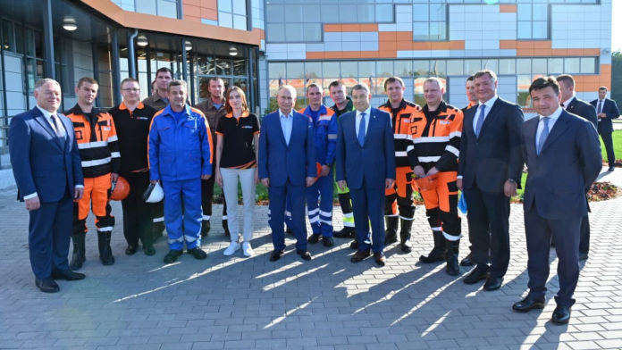 Состоялось открытия движения по ЦКАД с участием Владимира Путина, Андрея Воробьева и Марата Хуснуллина