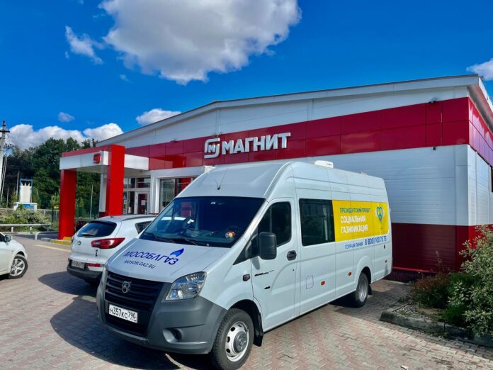 На этой неделе мобильный офис социальной газификации работает в п. Поливаново г. о. Подольск