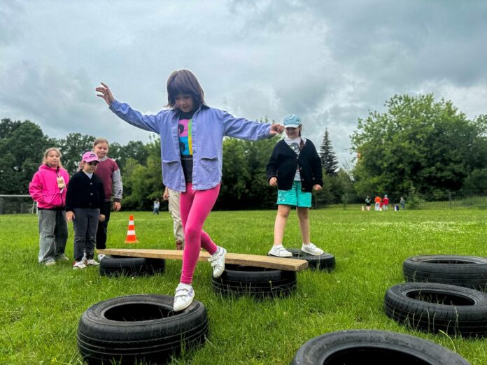 В Подольске состоялась военно-патриотическая игра «Юнармеец»