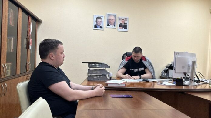 Член фракции «Единая Россия» встретился с директором НКО «Фонд поддержки предпринимательства Луганской народной республики»