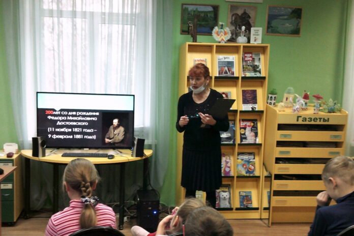 Мероприятия в честь 200-летия со дня рождения Ф. М. Достоевского провели в Подольской библиотеке...