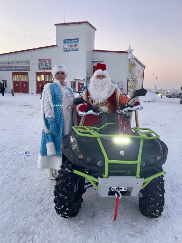 В пожарной части № 247 микрорайона Кузнечики состоялась 1-я пожарная ёлка для детей