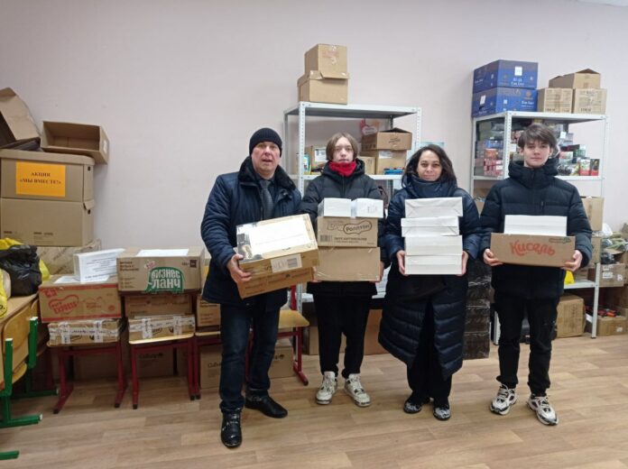 Депутат Совета депутатов Г.о. Подольск принял участие в передаче первостепенных продуктов питания быстрого приготовления...