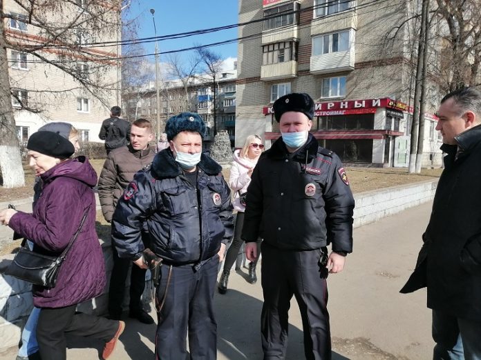 Рейд по местам незаконной торговли прошел Подольске