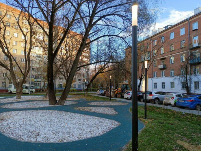 В Подольске завершили благоустройство второго этапа бульвара Юности