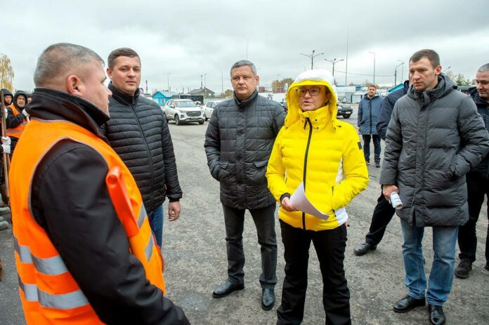 Готовность коммунальщиков к зимнему содержанию территории проверили в Подольске