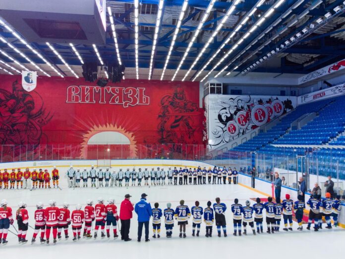 Региональный этап детского турнира по хоккею «Золотая шайба» проходит в Подольске