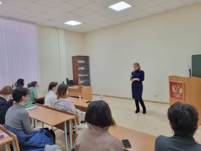 Вице-президент Федерального союза адвокатов России посетила студентов РГУТИСа в Подольске