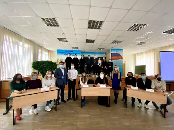 Открытый урок права провела представитель Уполномоченного по правам человека в Г.о. Подольск