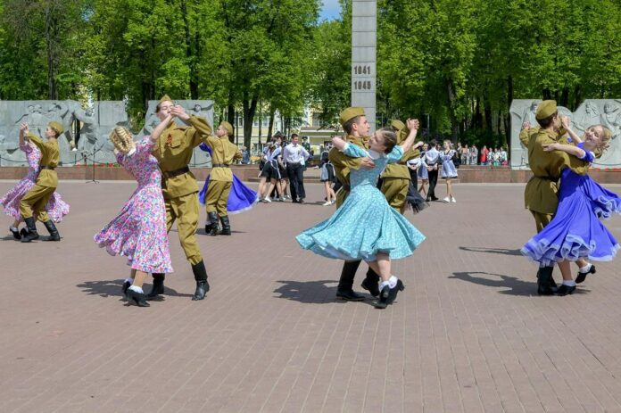 Площадь Славы в Подольске стала главной площадкой 9 Мая