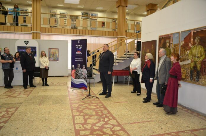 В Подольске состоялось открытие выставки, посвященной 80-летию Победы в Великой Отечественной войне