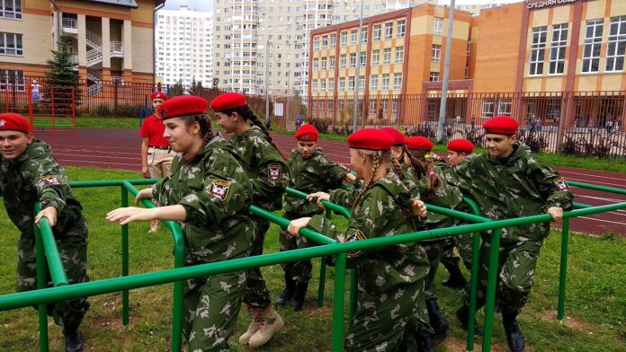 В Большом Подольске укрепляется материально-техническая база юнармейцев
