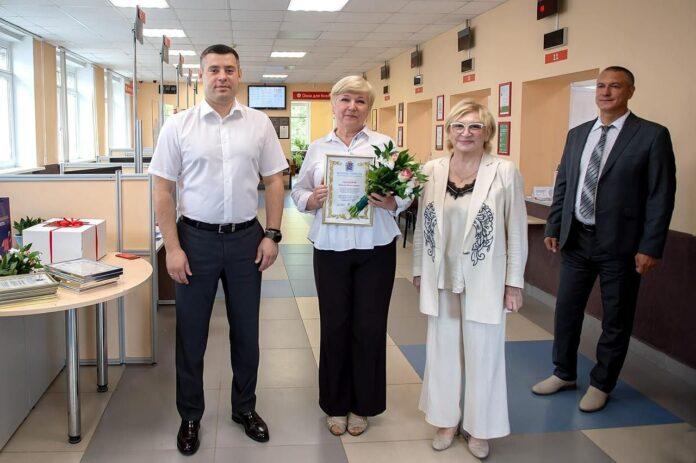 Глава горокруга Подольск встретился с коллективом подольского многофункционального центра