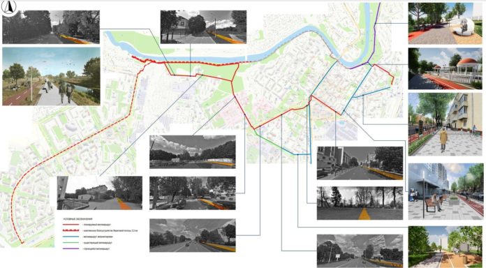 Прорабатывается концепция велосипедного маршрута вдоль реки Пахры
