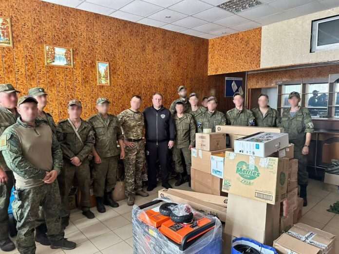 Более 600 тонн гуманитарной помощи получили наши военнослужащие от подольчан с начала спецоперации