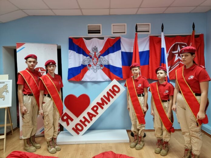 В подольское отделение Юнармии привезли новое оборудование для пополнения материально-технической базы