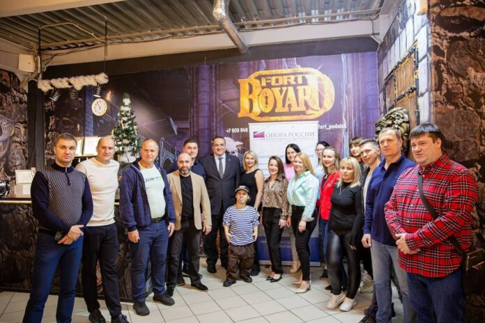 В Городском округе Подольск общественная организация «Опора России» оказала поддержку компании, занимающейся развитием досуга...