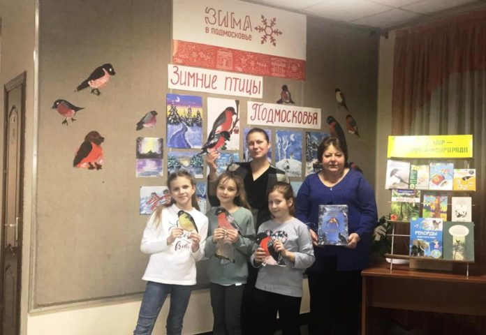 Мастер-класс «Зимние птицы Подмосковья» прошел в СДК «Надежда»