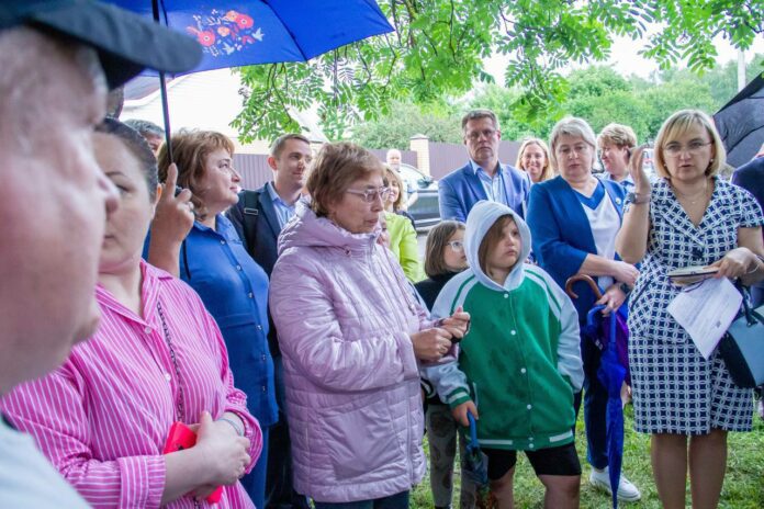 Выездная администрация Подольска работала в деревне Северово в летнем формате