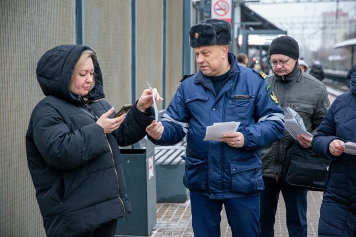 Профилактический рейд прошел 28 ноября на станции Силикатная