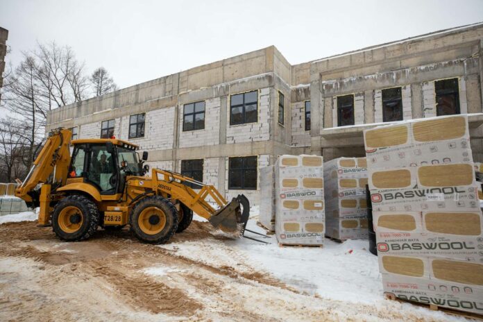 Детский сад в ЖК «Новая Щербинка» в Подольске готов на 25%