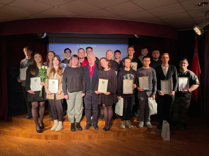 Подольские волонтёры получили награды за активное участие в общественной жизни округа