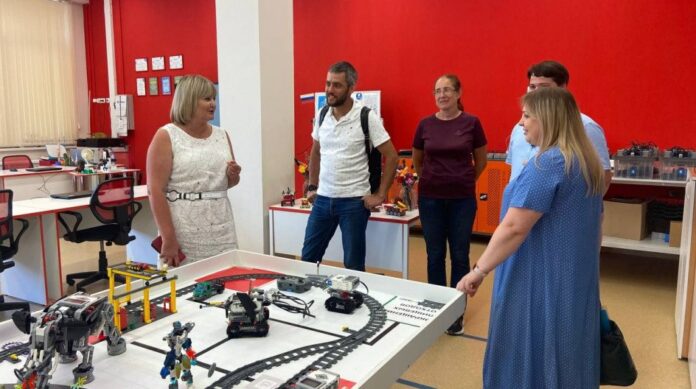 В Гимназии имени Подольских курсантов горокруга Подольск прошел мониторинг IT CUBE