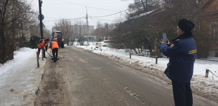 Госадмтехнадзор информирует: идет проверка зимнего содержания объектов транспорта и железнодорожной инфраструктуры в Городском округе...