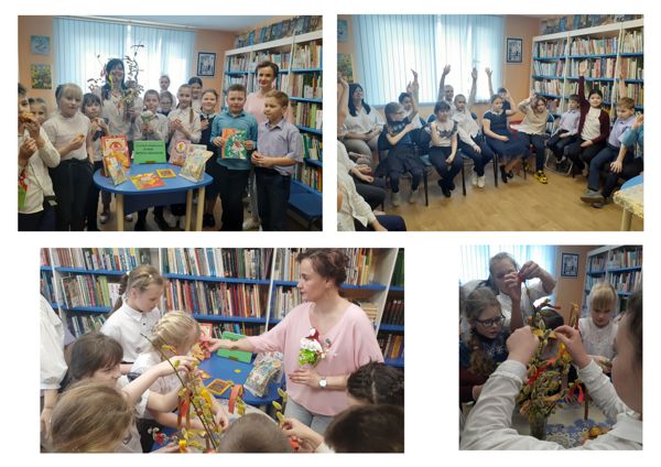 Фольклорно-познавательная игра состоялась в детской библиотеке № 6
