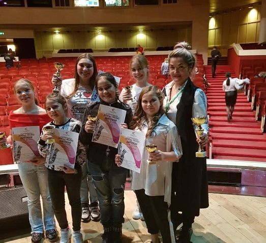 Музыкально-хоровая студия «Радуга» приняла участие  в IX Международном проекте Салют Талантов «ArtCon Dance»