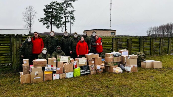 Гуманитарную помощь из Подольска доставили мобилизованным землякам
