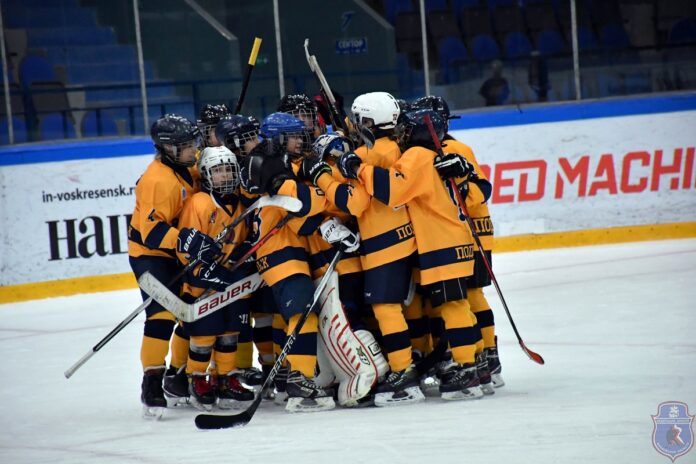 «Золото» Открытого первенства Московской области по хоккею среди девушек завоевали подольские хоккеистки