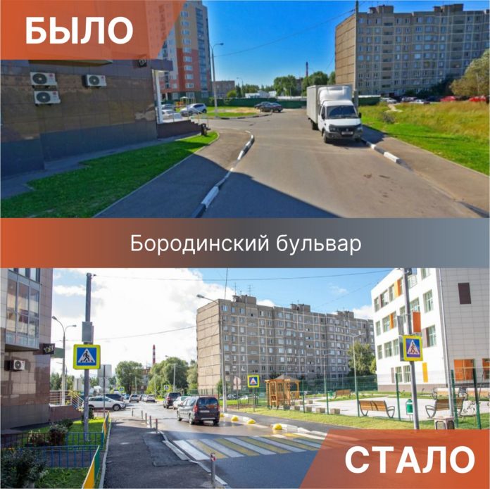 Светофор установлен у новой школы №36 в микрорайоне Кутузово