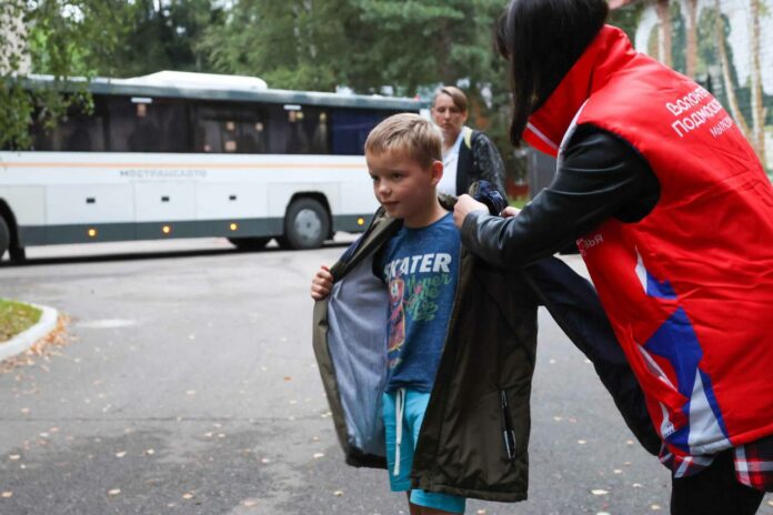 Подольск встретил детей, эвакуированных из Курской области!
