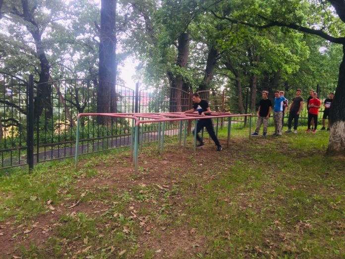 Прошел отбор юнармейцев на областные соревнования в Подольске