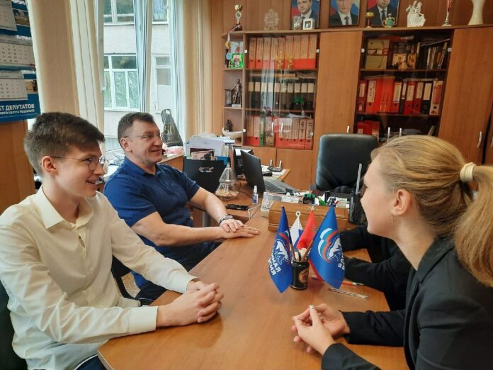 С подольскими школьниками провели беседу о спорте