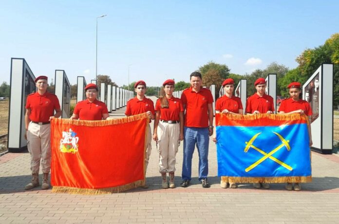 Юнармейцы из Подольска посетили Луганскую Народную Республику