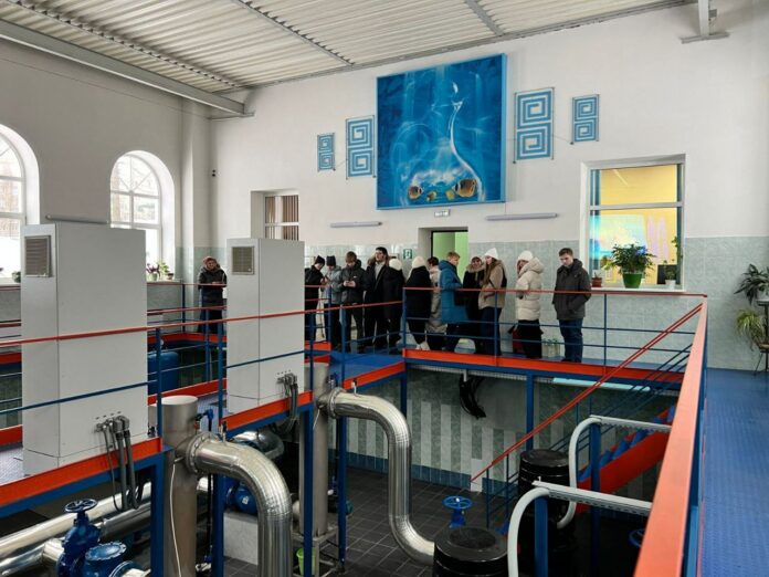 Учащиеся из подольской школы №13 посетили комплекс сооружений ВЗУ «Центральный» в городе Подольске