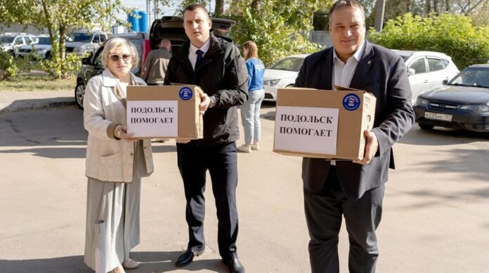 Однопартийцы доставили в Волонтёрский центр на ул. Ульяновых, 1 очередную партию гуманитарной помощи