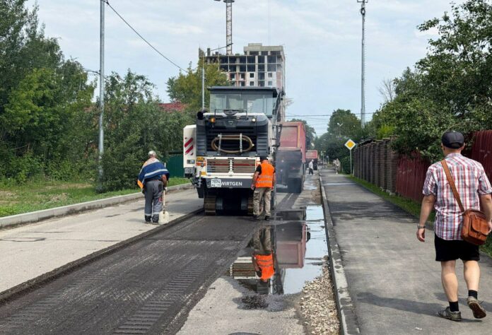 Стартовал ремонт дороги на проспекте 50 лет Октября