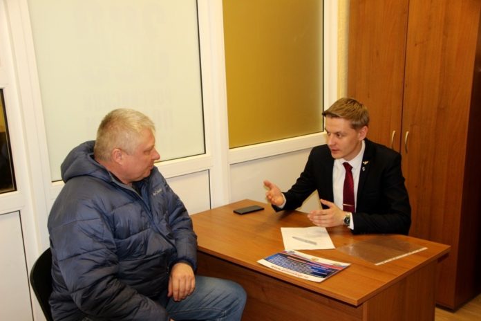 Прием граждан провел член Общественного совета при УМВД России по Горокругу Подольск