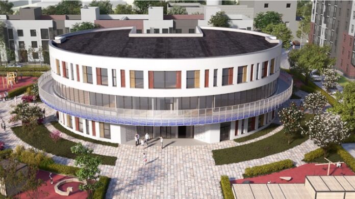 В ЖК «Новая Щербинка» построят круглый детский сад