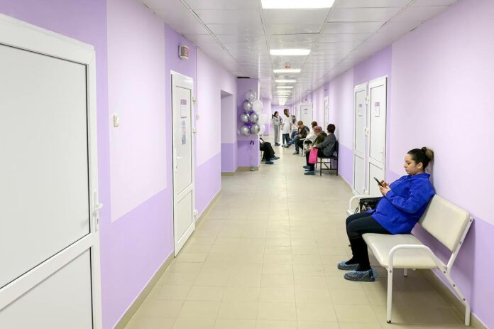 В отделениях Подольского родильного дома сделали ремонт