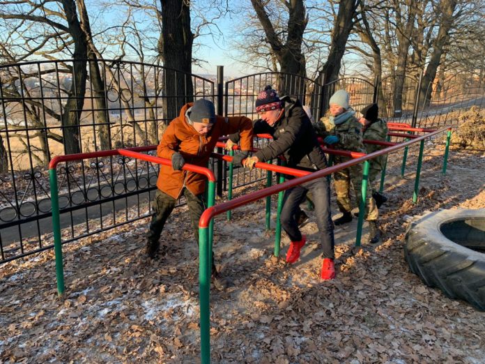 Юнармейцы Подольска провели открытую тренировку