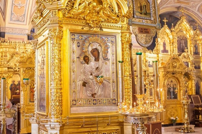 В Троицком соборе пройдет празднование Иерусалимской иконы Божией Матери