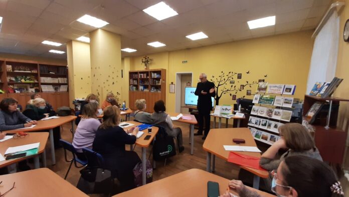 В семинаре «Социальное партнёрство как элемент библиотечной практики» приняли участие сотрудники МУК «ЦБС г....