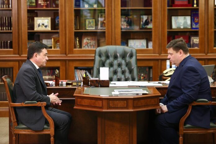 Николай Пестов доложил Андрею Воробьеву об основных результатах социально-экономического развития муниципалитета